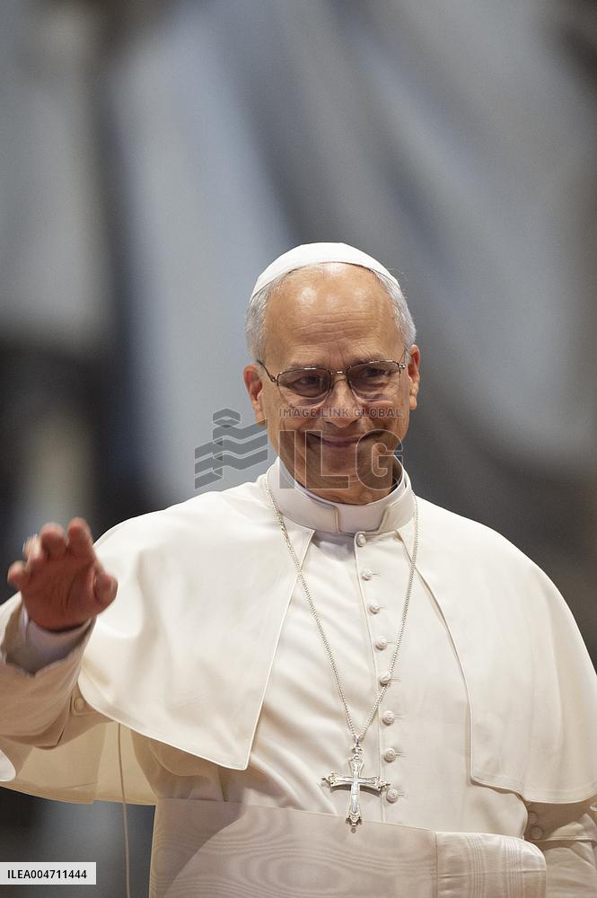 Pope Leo XIV addresses the pilgrims from the Dioceses of Umbria - Vatican