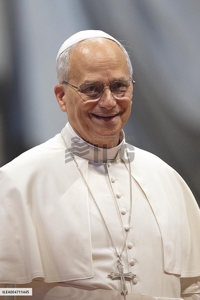 Pope Leo XIV addresses the pilgrims from the Dioceses of Umbria - Vatican