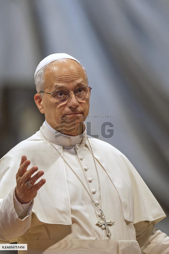 Pope Leo XIV addresses the pilgrims from the Dioceses of Umbria - Vatican