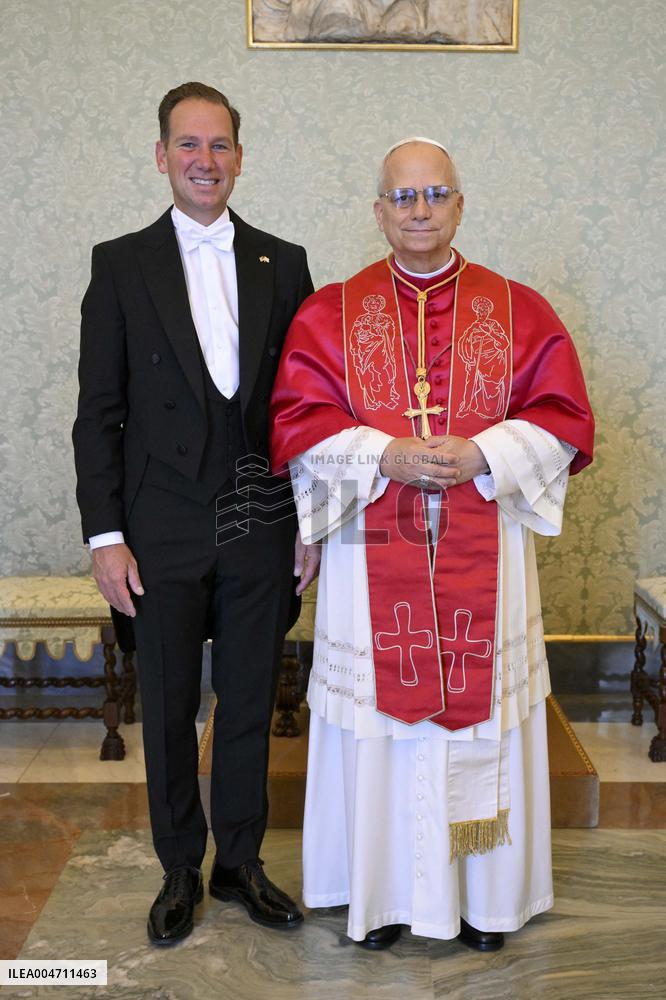 Pope Leo XIV receives Ambassador of the USA - Vatican