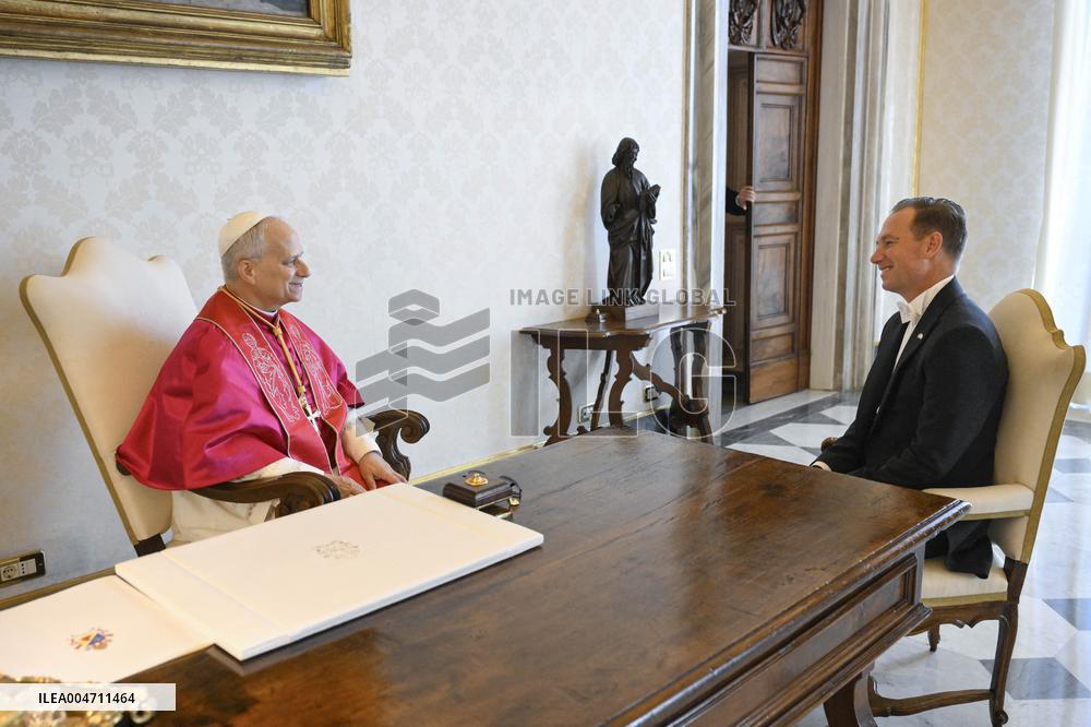 Pope Leo XIV receives Ambassador of the USA - Vatican