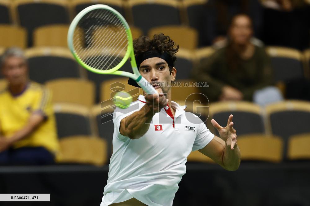 DAVIS CUP SWEDEN-TUNISIA