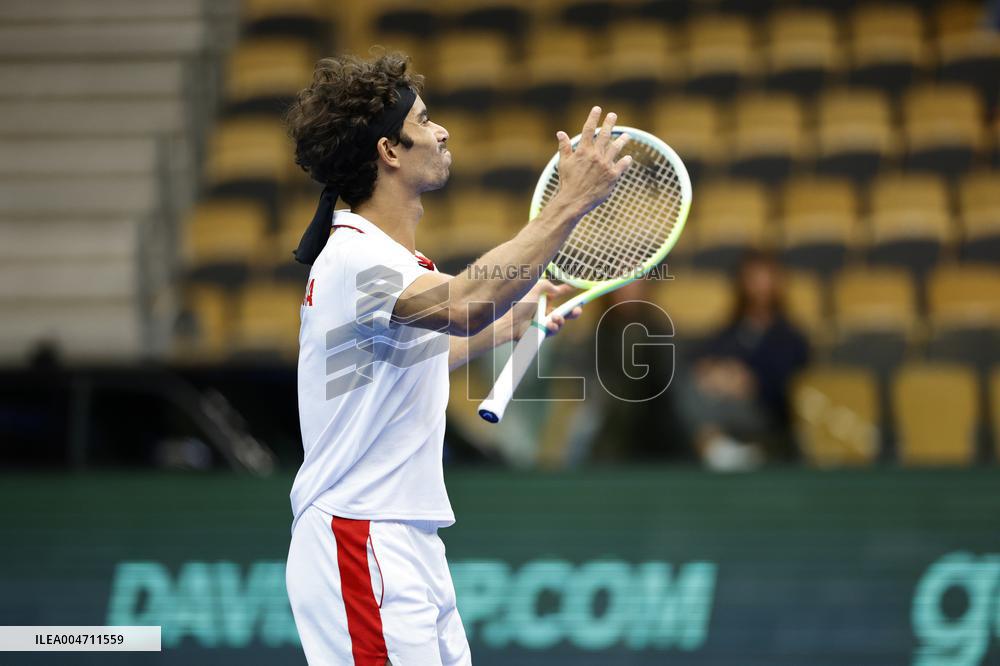 DAVIS CUP SWEDEN-TUNISIA