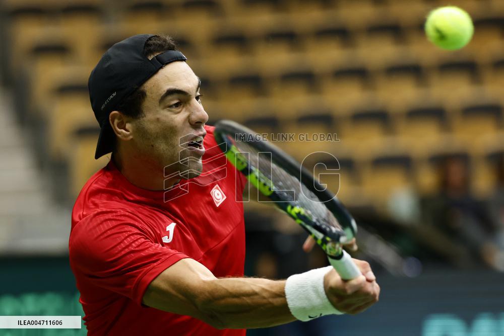 DAVIS CUP SWEDEN-TUNISIA