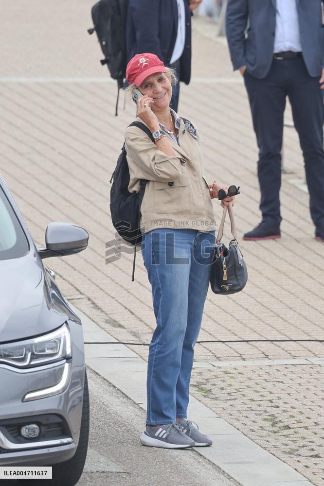 Infanta Elena Enjoys A Day In Sanxenxo - Spain