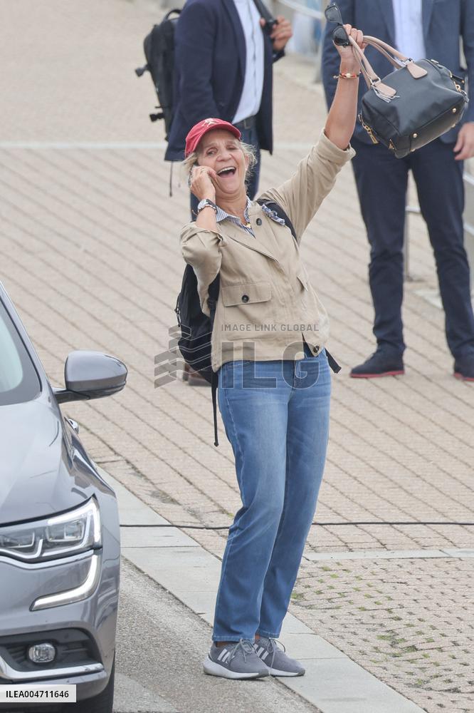 Infanta Elena Enjoys A Day In Sanxenxo - Spain