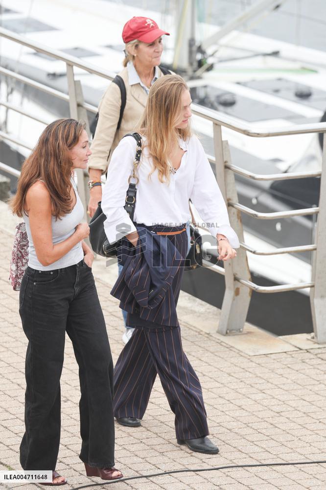 Infanta Elena Enjoys A Day In Sanxenxo - Spain