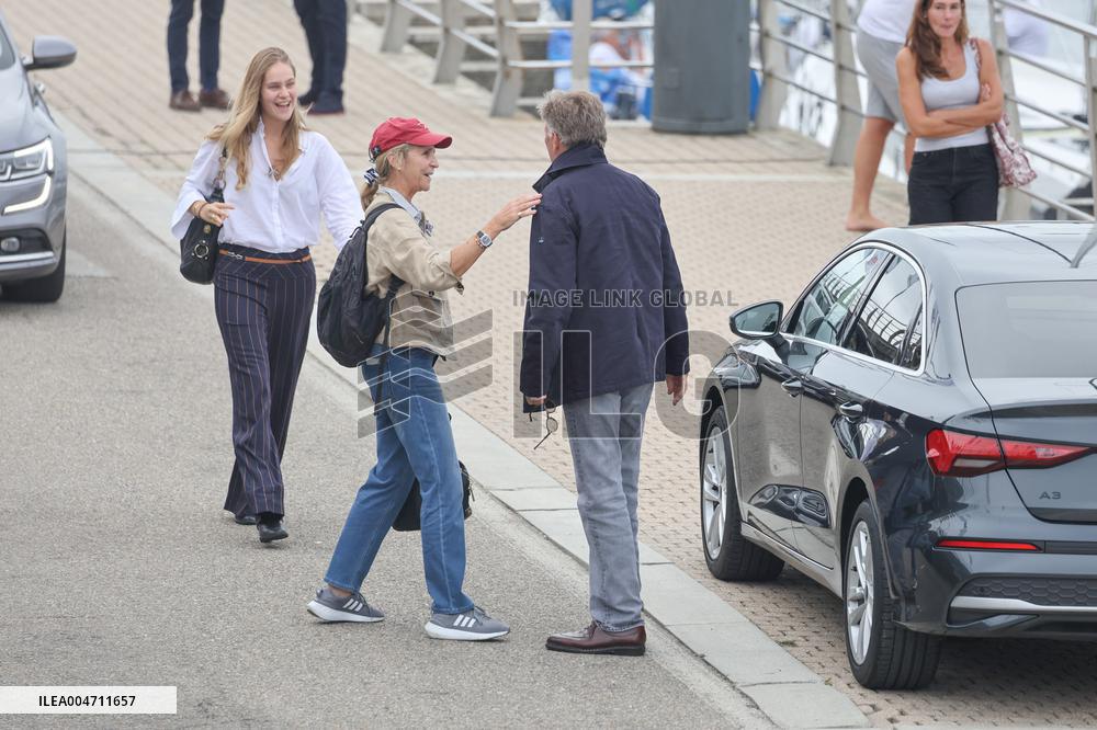 Infanta Elena Enjoys A Day In Sanxenxo - Spain