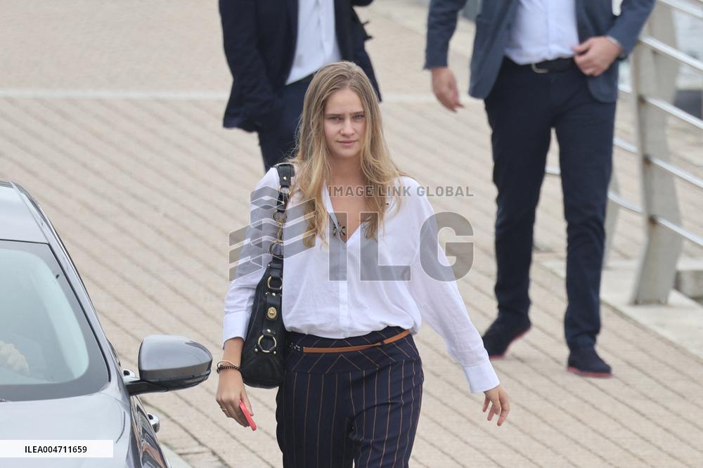 Infanta Elena Enjoys A Day In Sanxenxo - Spain