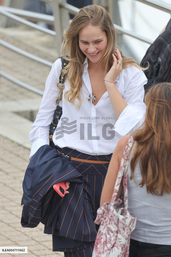 Infanta Elena Enjoys A Day In Sanxenxo - Spain