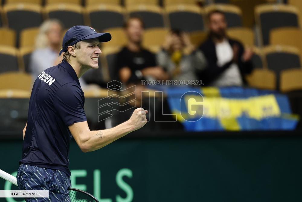 DAVIS CUP SWEDEN-TUNISIA