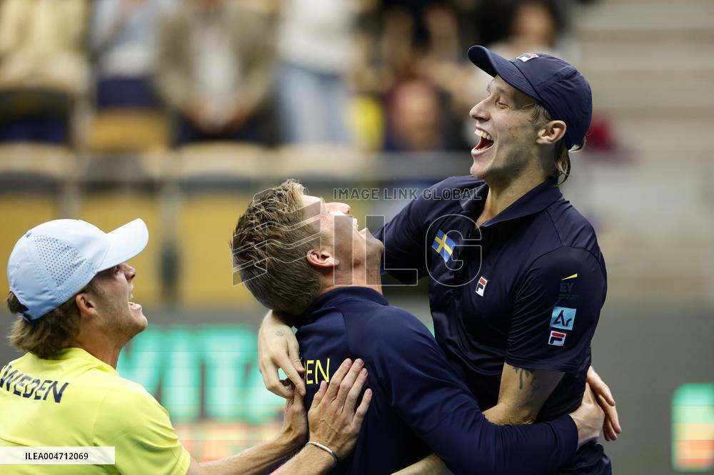 DAVIS CUP SWEDEN-TUNISIA
