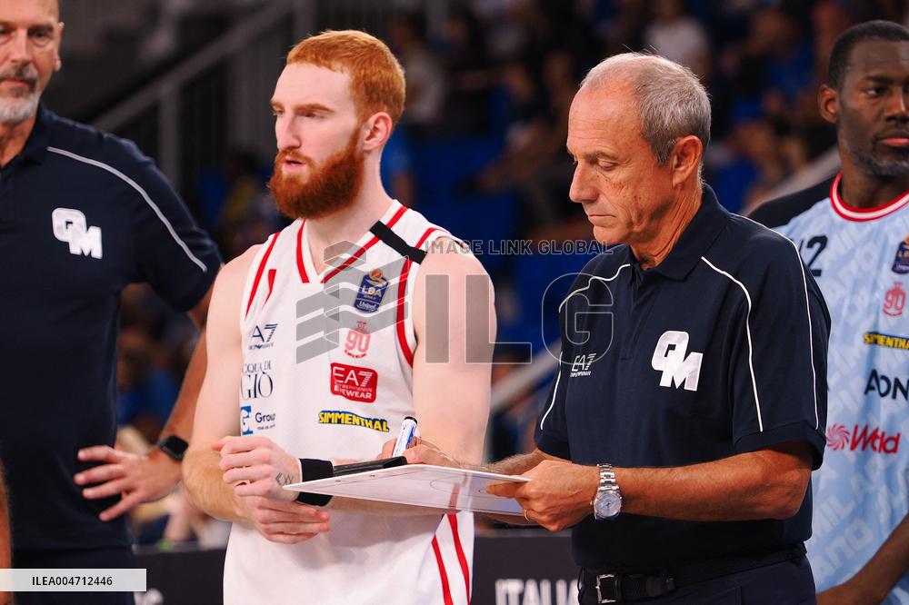 BASKET - Amichevole - 2025 Trofeo Ferrari - Pallacanestro Brescia vs EA7 Emporio Armani Olimpia Milano