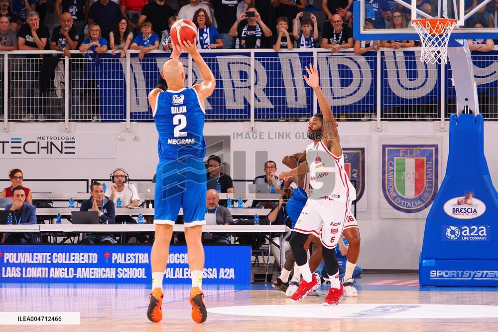 BASKET - Amichevole - 2025 Trofeo Ferrari - Pallacanestro Brescia vs EA7 Emporio Armani Olimpia Milano