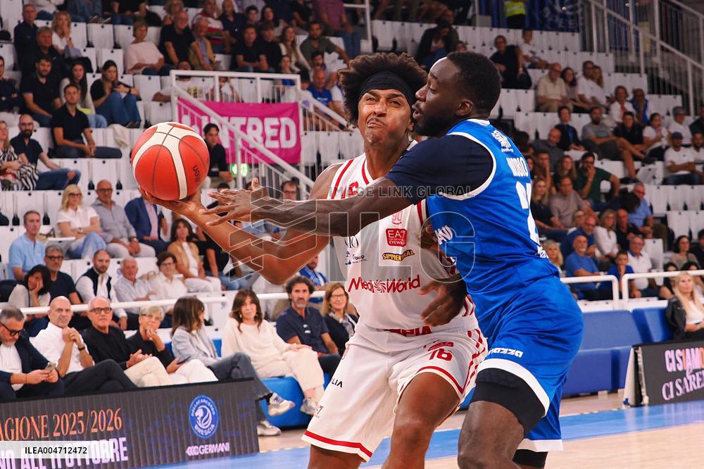 BASKET - Amichevole - 2025 Trofeo Ferrari - Pallacanestro Brescia vs EA7 Emporio Armani Olimpia Milano