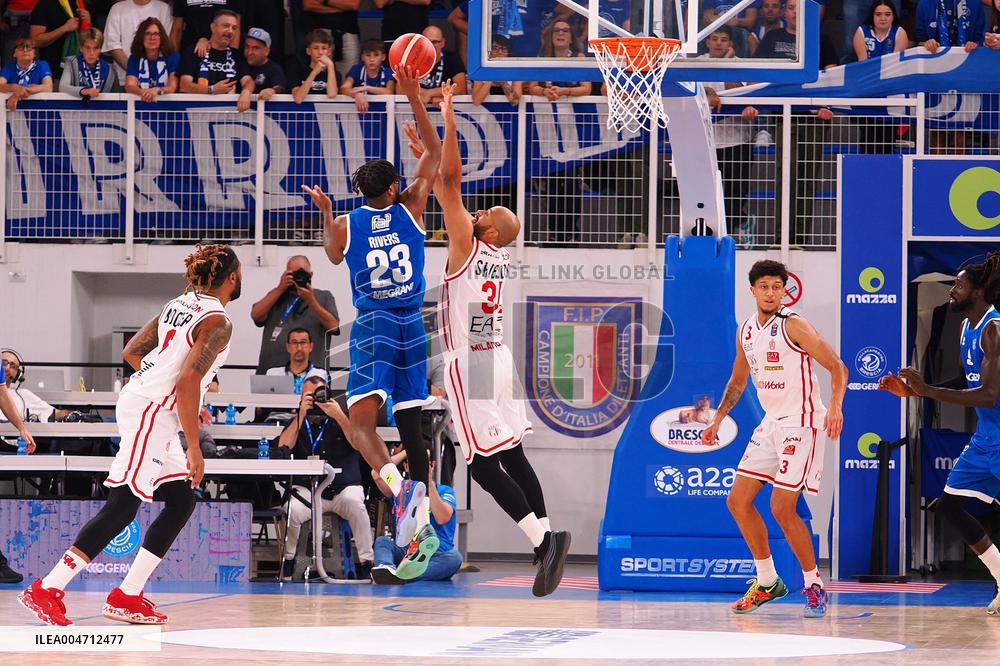 BASKET - Amichevole - 2025 Trofeo Ferrari - Pallacanestro Brescia vs EA7 Emporio Armani Olimpia Milano