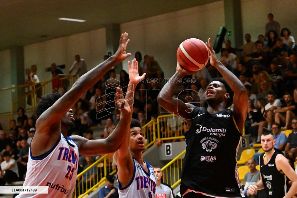 BASKET - Amichevole - GREEN BASKETBALL DAY - Aquila Basket Trento vs Treviso Basket