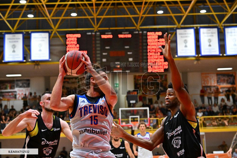 BASKET - Amichevole - GREEN BASKETBALL DAY - Aquila Basket Trento vs Treviso Basket