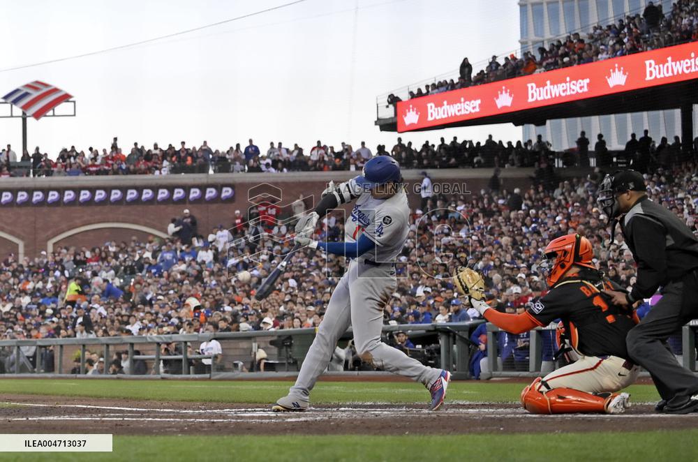 Baseball: Dodgers vs. Giants