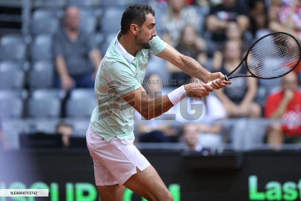 Croatia v France - 2025 Davis Cup Qualifiers Second Round: Day 2
