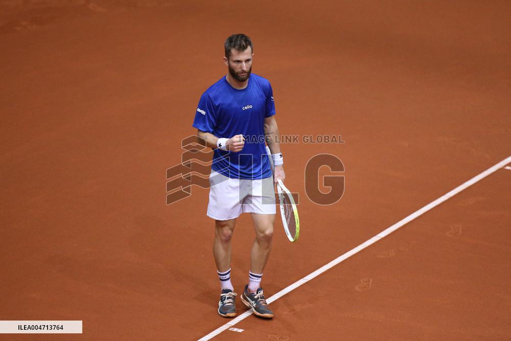Croatia v France - 2025 Davis Cup Qualifiers Second Round: Day 2