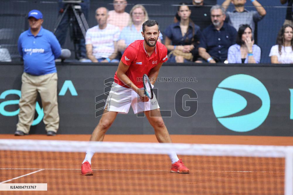 Croatia v France - 2025 Davis Cup Qualifiers Second Round: Day 2