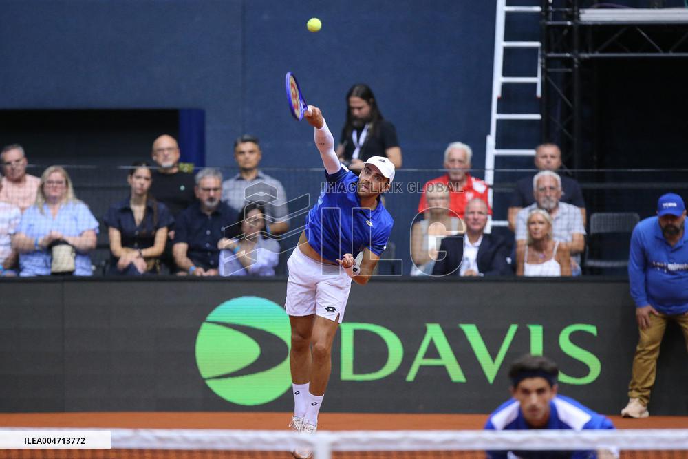 Croatia v France - 2025 Davis Cup Qualifiers Second Round: Day 2