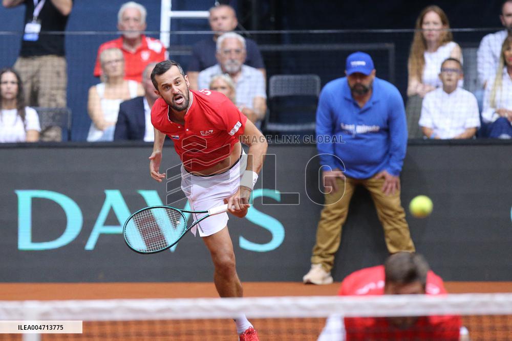 Croatia v France - 2025 Davis Cup Qualifiers Second Round: Day 2