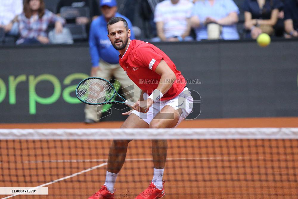Croatia v France - 2025 Davis Cup Qualifiers Second Round: Day 2