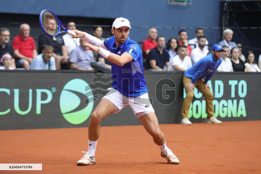 Croatia v France - 2025 Davis Cup Qualifiers Second Round: Day 2
