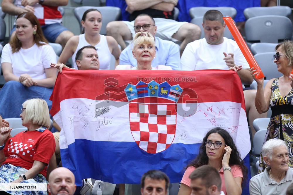 Croatia v France - 2025 Davis Cup Qualifiers Second Round: Day 2