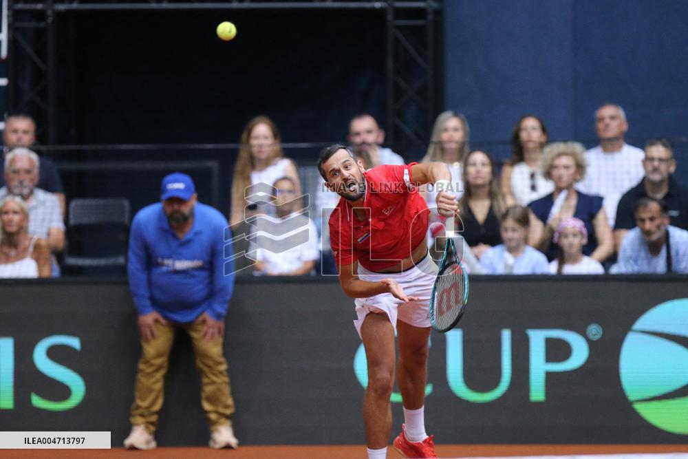 Croatia v France - 2025 Davis Cup Qualifiers Second Round: Day 2