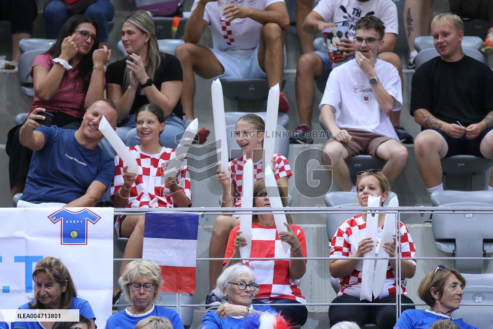 Croatia v France - 2025 Davis Cup Qualifiers Second Round: Day 2