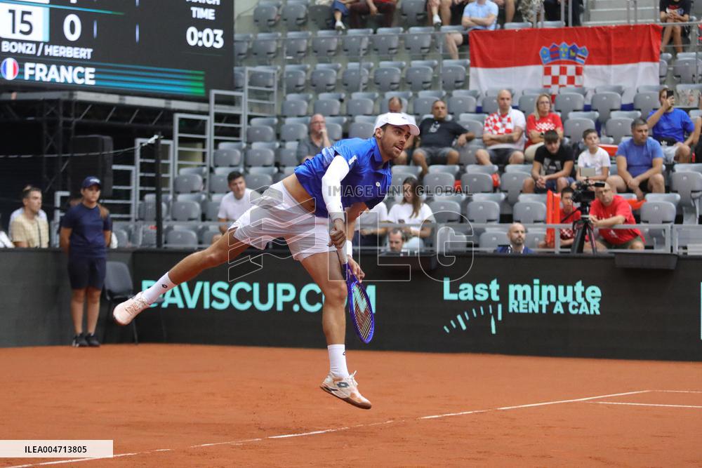 Croatia v France - 2025 Davis Cup Qualifiers Second Round: Day 2