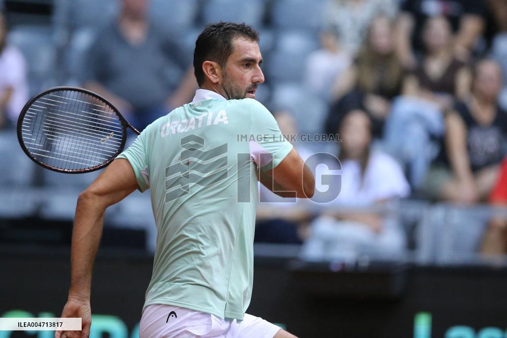 Croatia v France - 2025 Davis Cup Qualifiers Second Round: Day 2