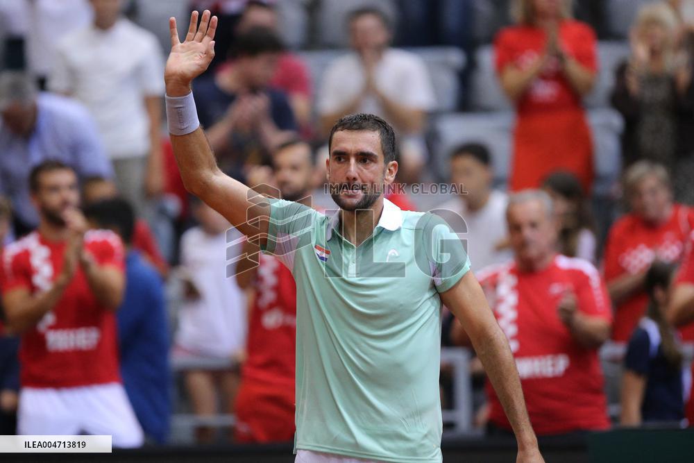 Croatia v France - 2025 Davis Cup Qualifiers Second Round: Day 2