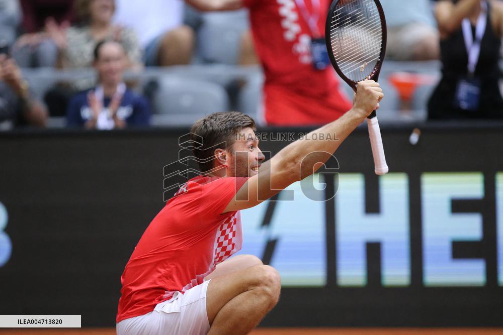 Croatia v France - 2025 Davis Cup Qualifiers Second Round: Day 2