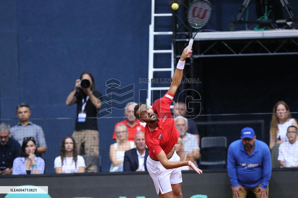 Croatia v France - 2025 Davis Cup Qualifiers Second Round: Day 2