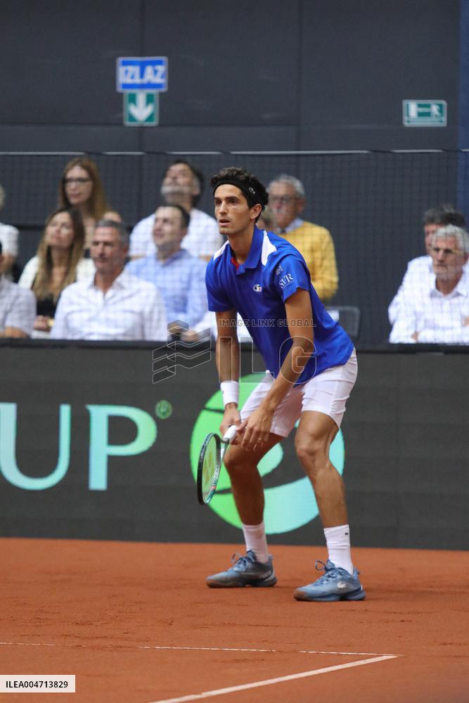 Croatia v France - 2025 Davis Cup Qualifiers Second Round: Day 2