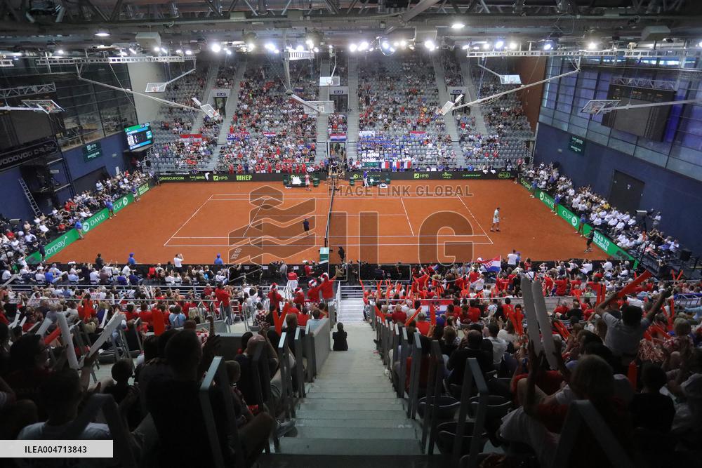 Croatia v France - 2025 Davis Cup Qualifiers Second Round: Day 2