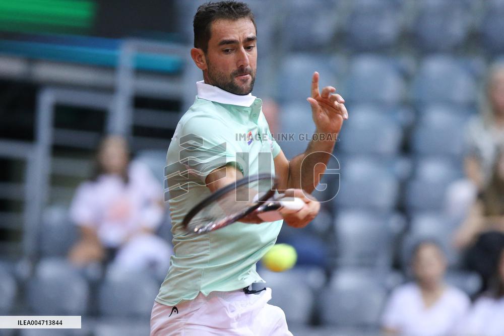 Croatia v France - 2025 Davis Cup Qualifiers Second Round: Day 2