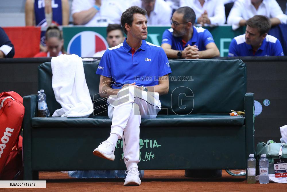 Croatia v France - 2025 Davis Cup Qualifiers Second Round: Day 2