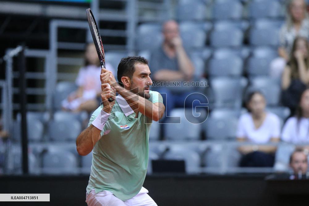 Croatia v France - 2025 Davis Cup Qualifiers Second Round: Day 2
