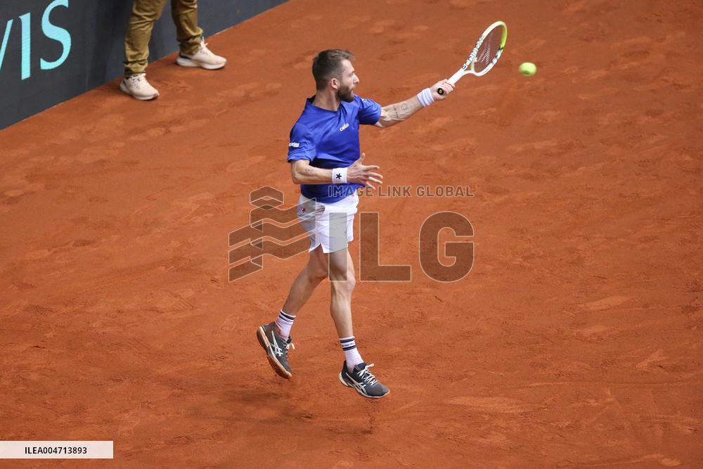 Croatia v France - 2025 Davis Cup Qualifiers Second Round: Day 2