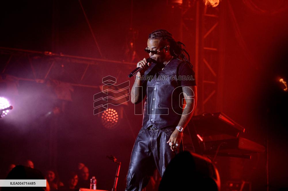 Kalash on stage at the Fete De L‘Humanite 2025 - Bretigny sur Orge