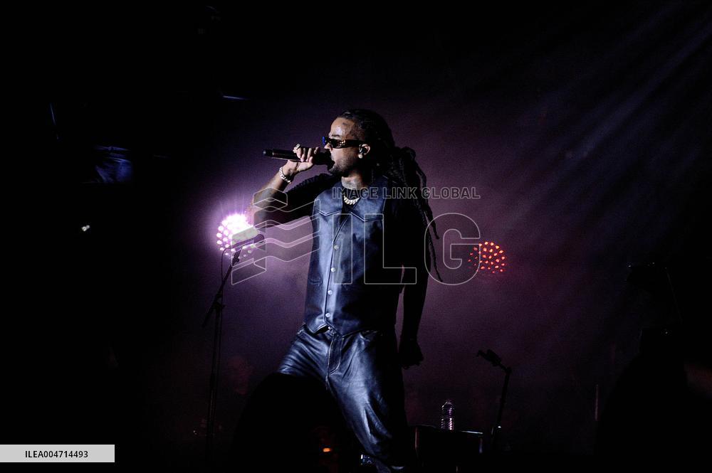 Kalash on stage at the Fete De L‘Humanite 2025 - Bretigny sur Orge