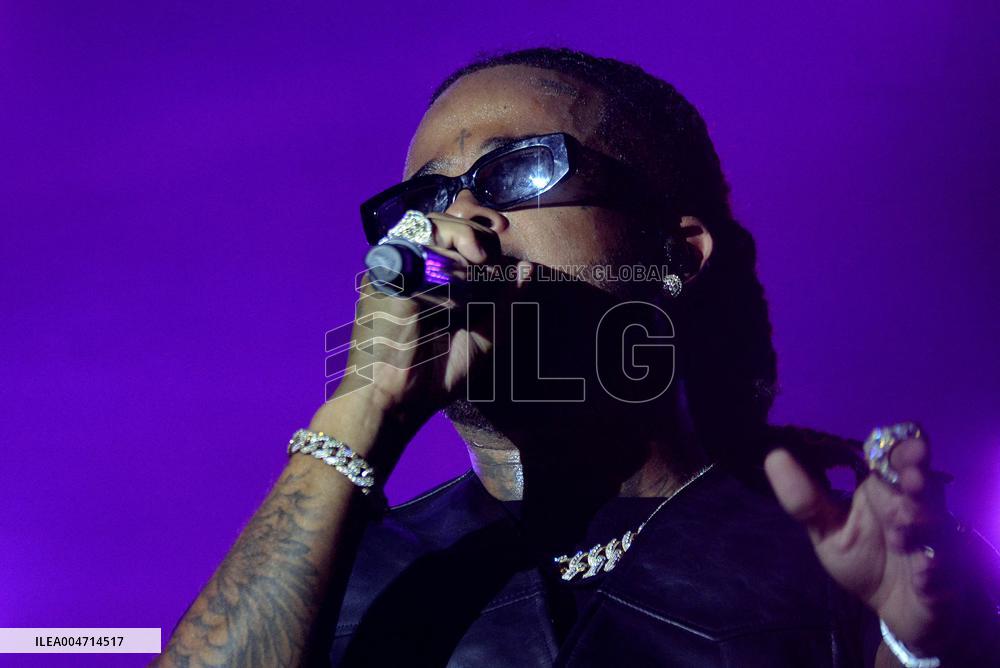 Kalash on stage at the Fete De L‘Humanite 2025 - Bretigny sur Orge