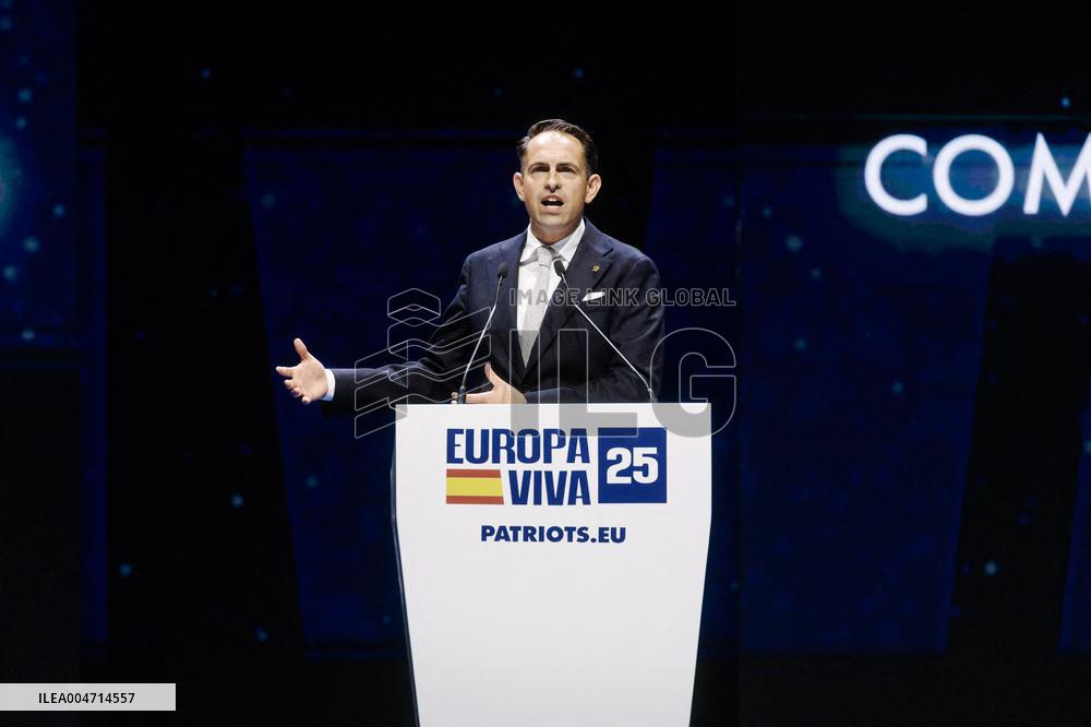 VOX Celebrates Europe Viva 2025 - Madrid