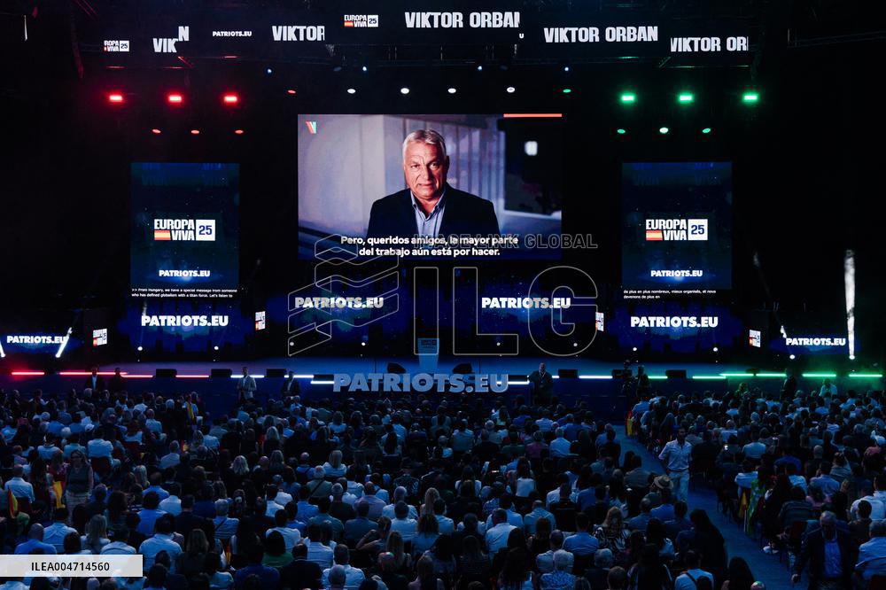 VOX Celebrates Europe Viva 2025 - Madrid