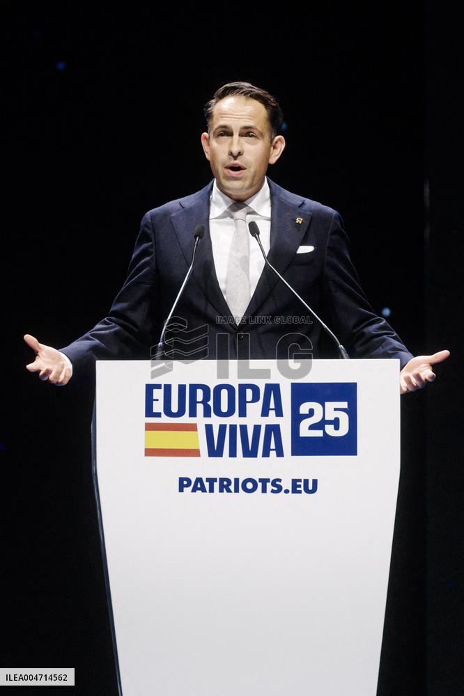 VOX Celebrates Europe Viva 2025 - Madrid